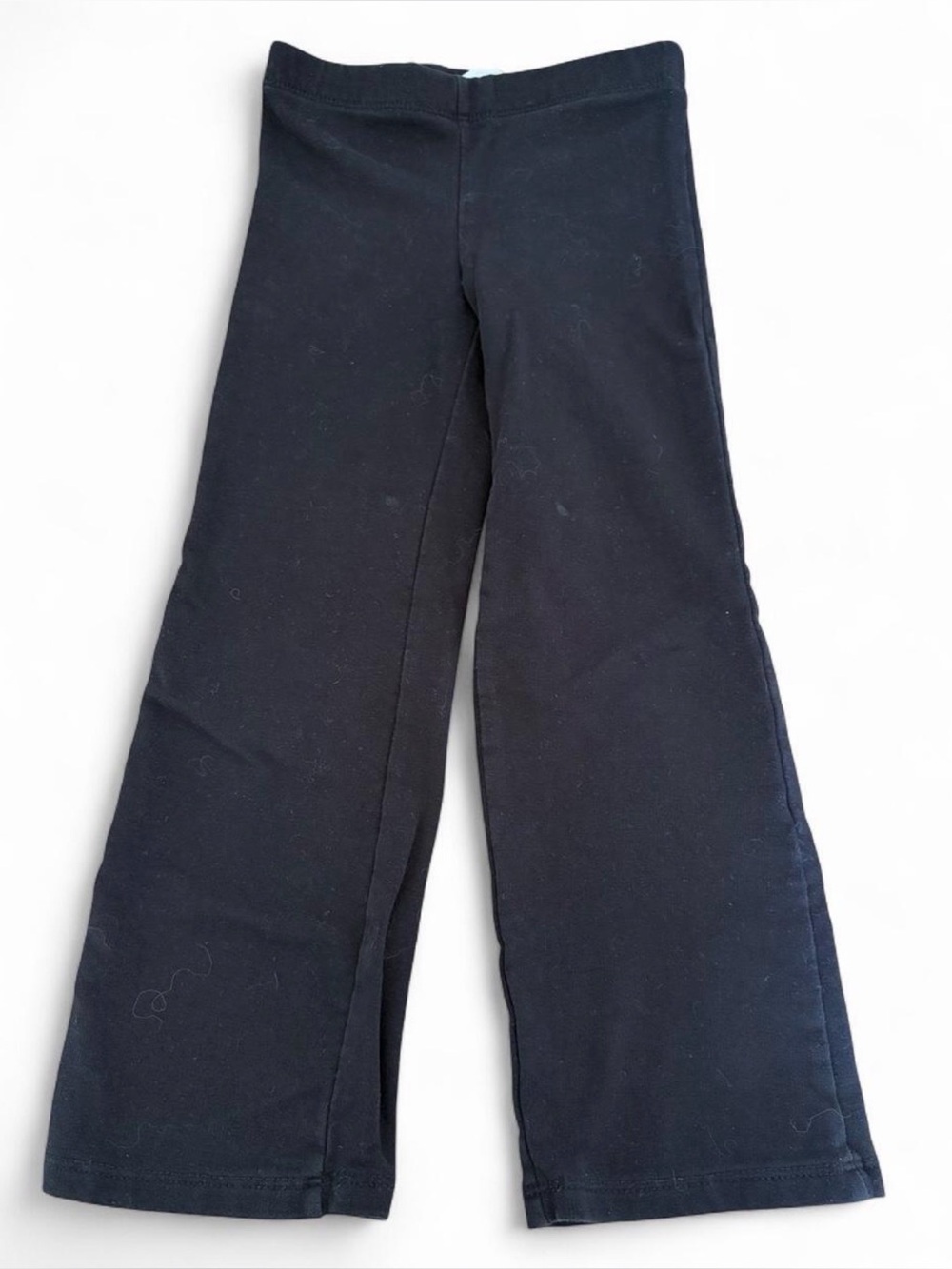 4T black wide leg pants stretchy leggings little girls by H&M